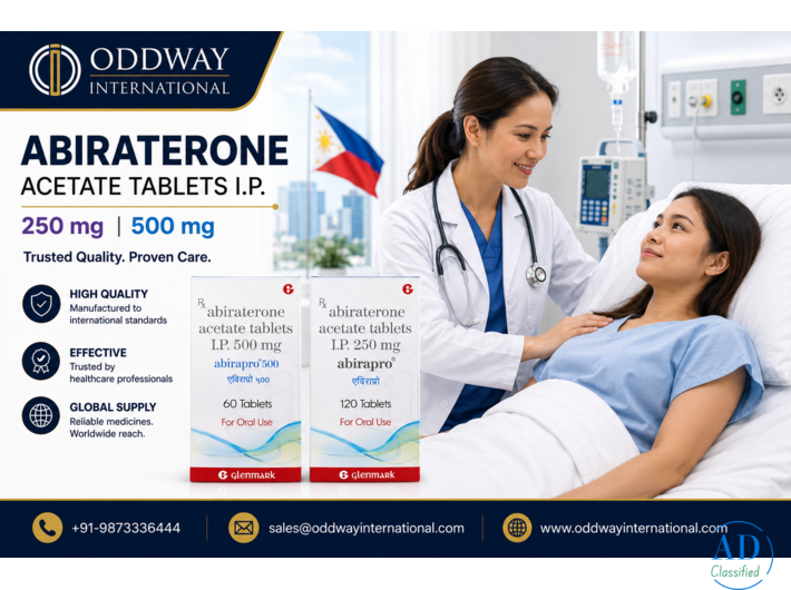 Abiraterone Cost for Bulk Supply in Philippines - Oddway