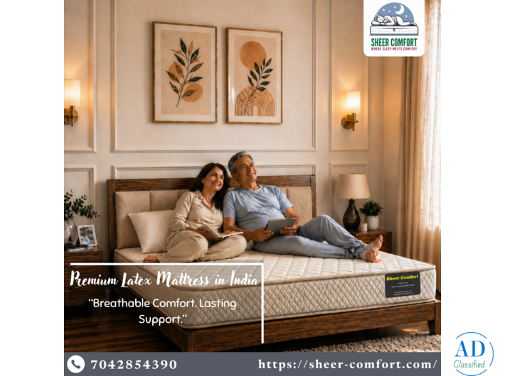 Memory Foam Mattress in India for Better Sleep & Back Support- Sheer Comfort
