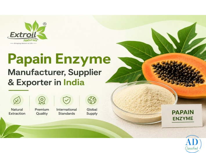 Papain Enzyme Manufacturer, Supplier & Exporter in India