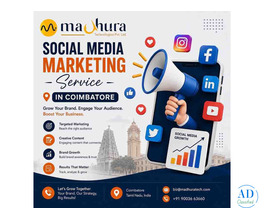 Customized Social Media Marketing Services in Coimbatore | Madhura Technologies