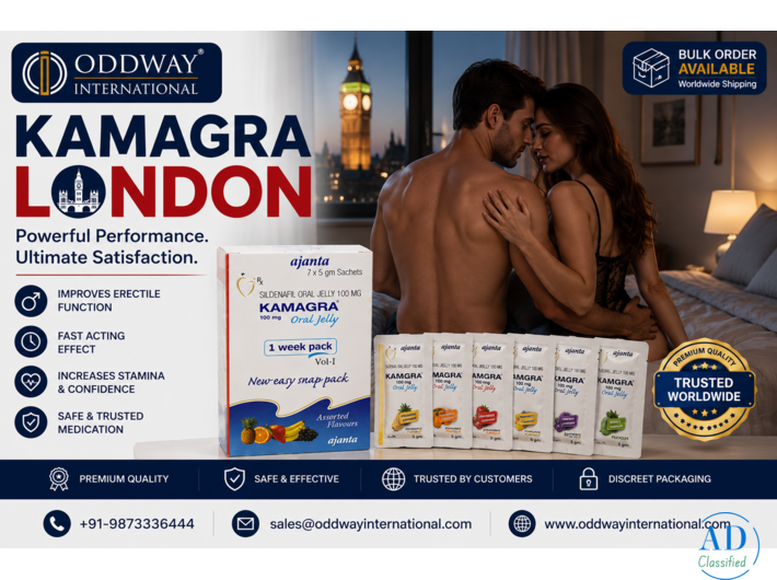 Kamagra London Supply for UK Buyers - Oddway