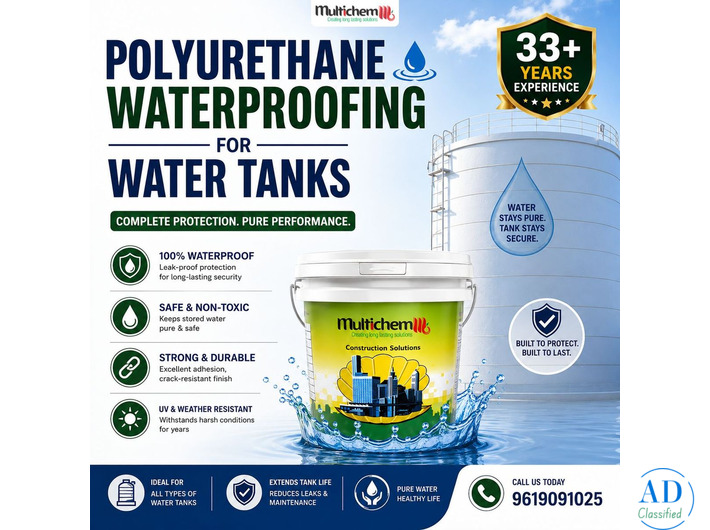 food grade waterproofing for water tanks