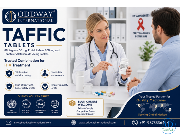 Find Taffic Tablets Price in UK for Bulk Supply - Oddway