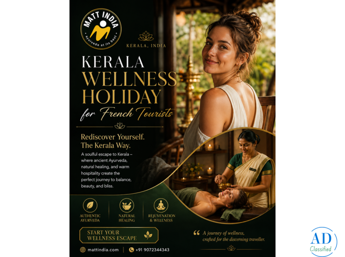 Ayurveda Tour Package to Kerala, India from Belgium