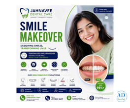 Smile Makeover Treatment in Ghatlodiya – DR. Jahanvee