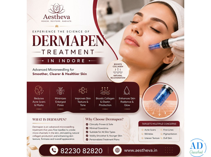 Best Dermapen Treatment In Indore - Aestheva