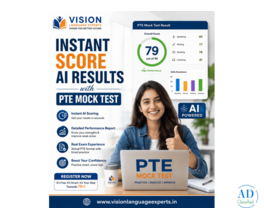 Free AI PTE Online Mock Test for 79+ Preparation