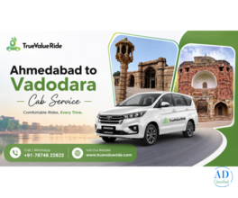 Ahmedabad to Vadodara Taxi Booking - True Value Ride