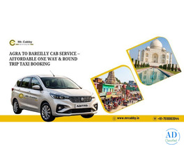 Agra to Bareilly Cab Hire - Safe & Affordable Taxi