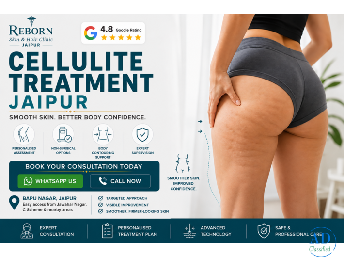 Cellulite Reduction Treatment in Jaipur for Lumpy on Thighs