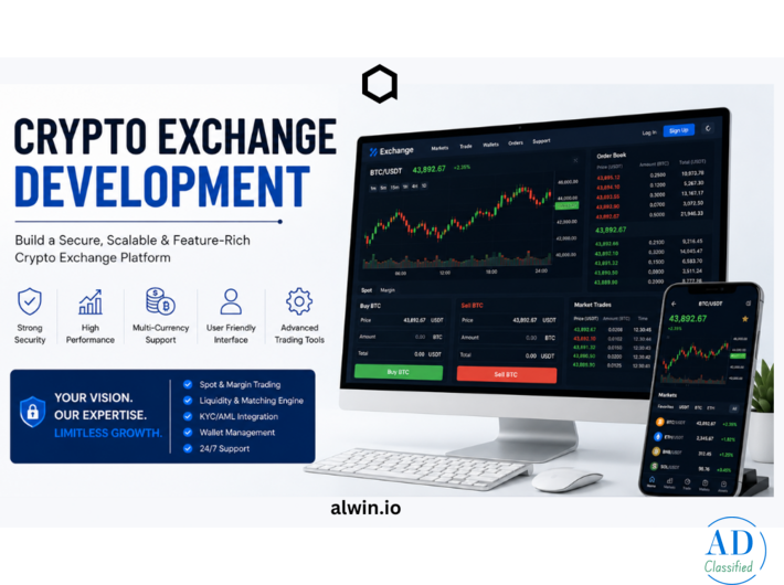 Reliable Crypto Exchange Development Company