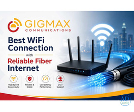 Best WiFi Connection with Reliable Fiber Internet – GIGMAX