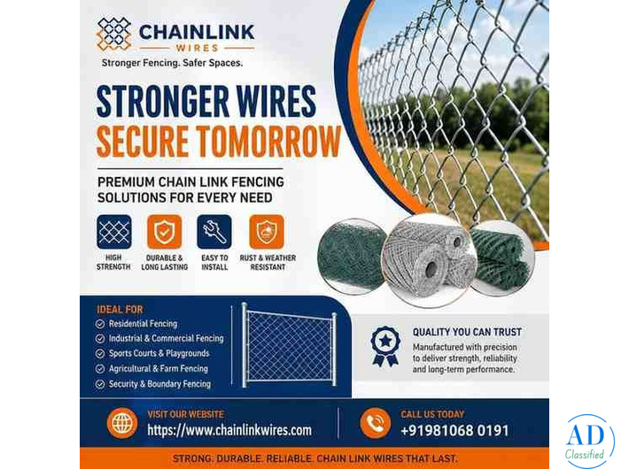 Quality Chain Link Fencing for Every Application