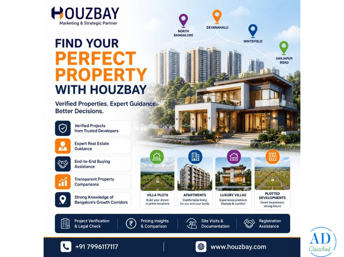 Property Consultants in Bangalore | Buy Premium Villa Plots in Bangalore
