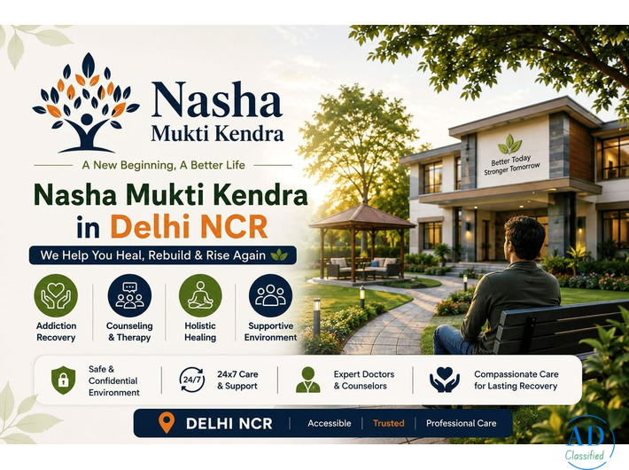 Nasha Mukti Kendra in Delhi NCR for a Healthier, Addiction-Free Life