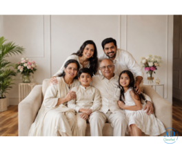 Indoor Family Photography Gurgaon for Beautiful Family Portraits