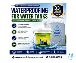 Waterproofing for Water Tanks for Concrete and Underground Tanks
