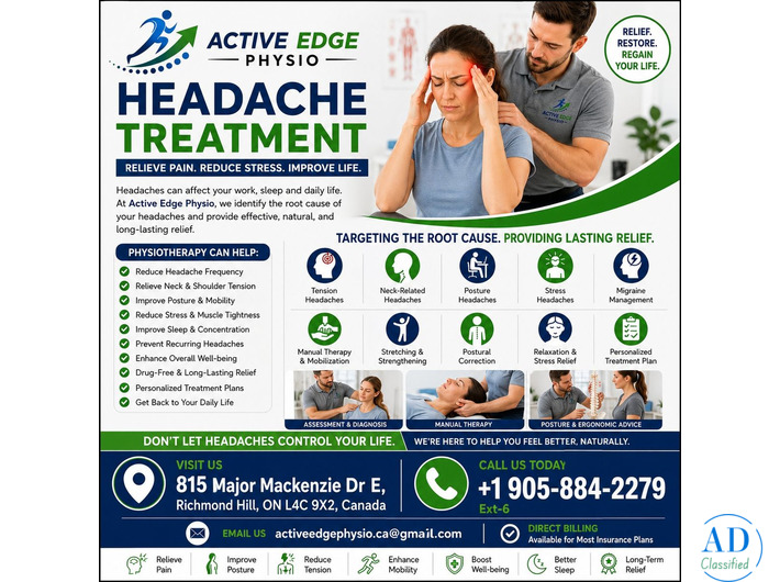 Book Your Headache Treatment Appointment Today