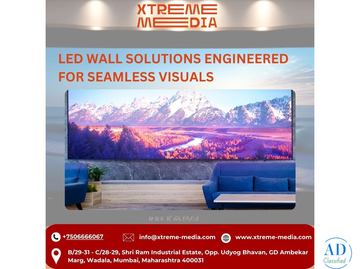 LED Wall Solutions Engineered for Seamless Visuals