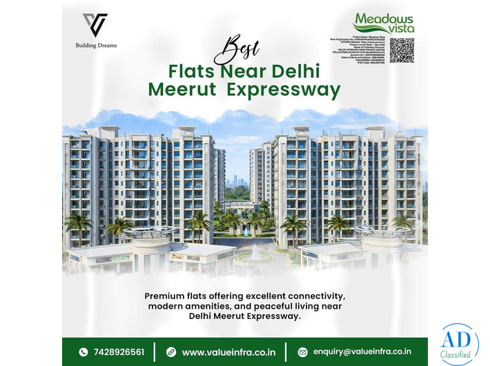 Best Flats Near Delhi Meerut Expressway