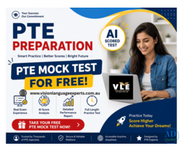 PTE Mock Test Designed by PTE Experts