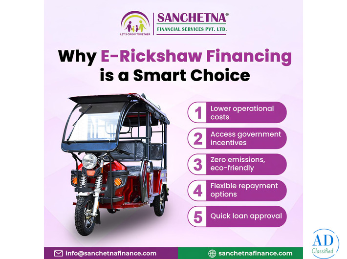 E-Rickshaw Loan in Lucknow | Easy Finance, Low EMI