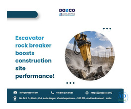 Excavator Rock Breakers Built to Handle the Toughest Construction Jobs