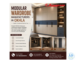 Best Modular Wardrobe Manufacturers in Okhla Delhi
