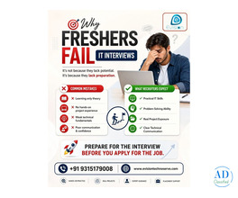 Why Freshers Fail IT Interviews - IT Training for Freshers