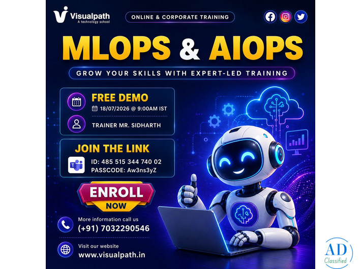 Master MLOps & AIOps with Real-Time Projects | Free Live Demo