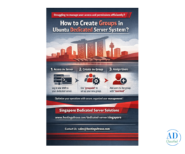 How to Create Groups in the Ubuntu Dedicated Server System?