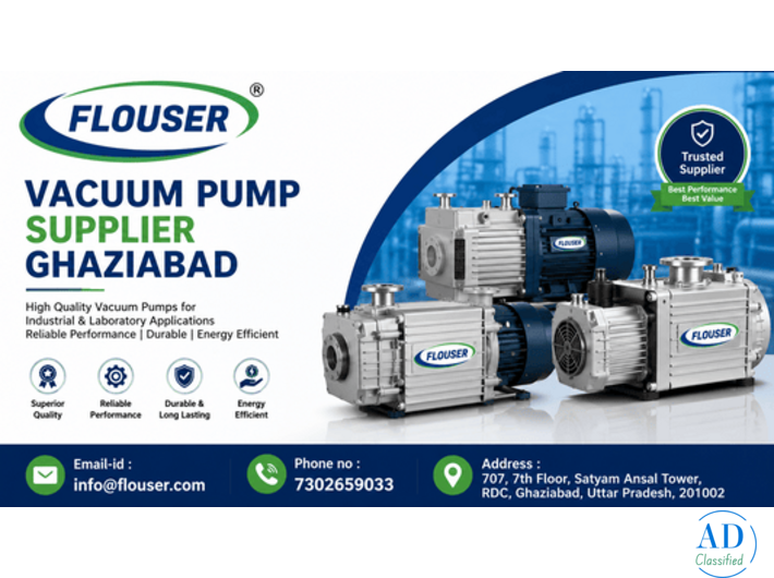 Vacuum Pump Supplier Ghaziabad