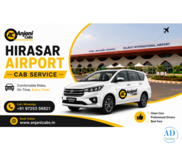 Anjani Cabs - Hirasar Airport Taxi Service