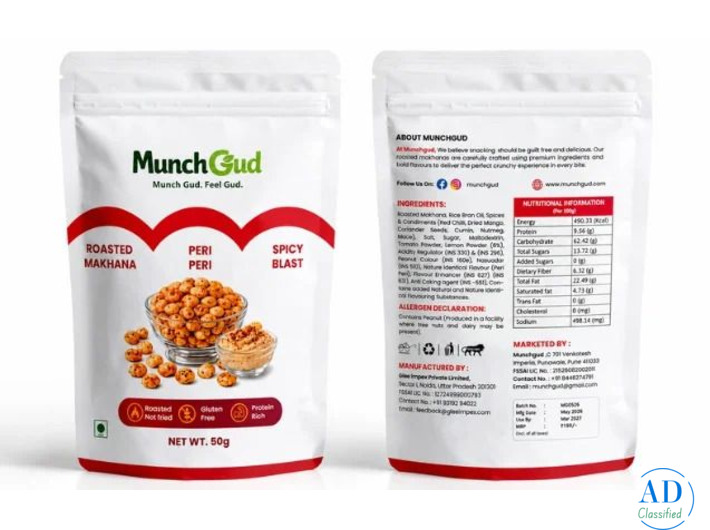 MunchGud - Munch Gud. Feel Gud. | Premium Makhana Snacks