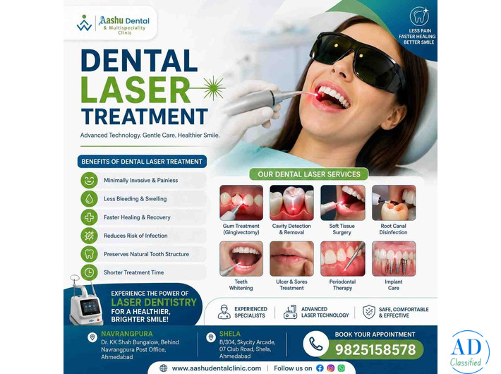 Top-Rated Dental Laser Treatment - Book Appointment Today