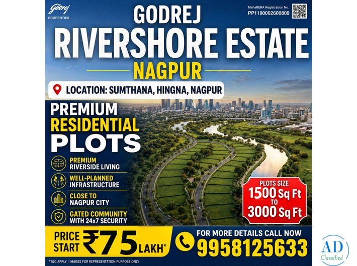 Godrej Rivershore Estate Plots: Build Your Dream Villa