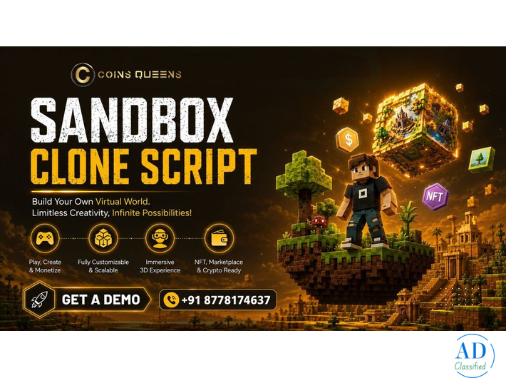 Advanced Sandbox Clone Script That Powers Web3 Gaming Ecosystems