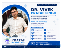 Book an Appointment with a Psychiatrist in Patna - Dr. Vivek Pratap Singh