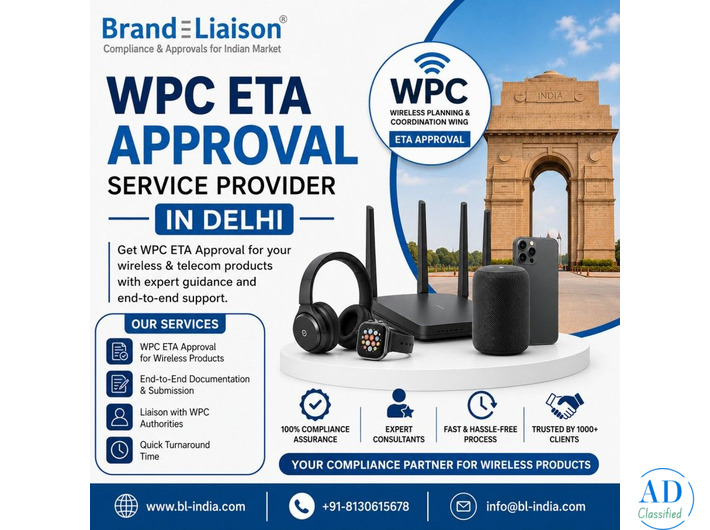 Best WPC ETA Approval Service Provider in Delhi – Contact Us