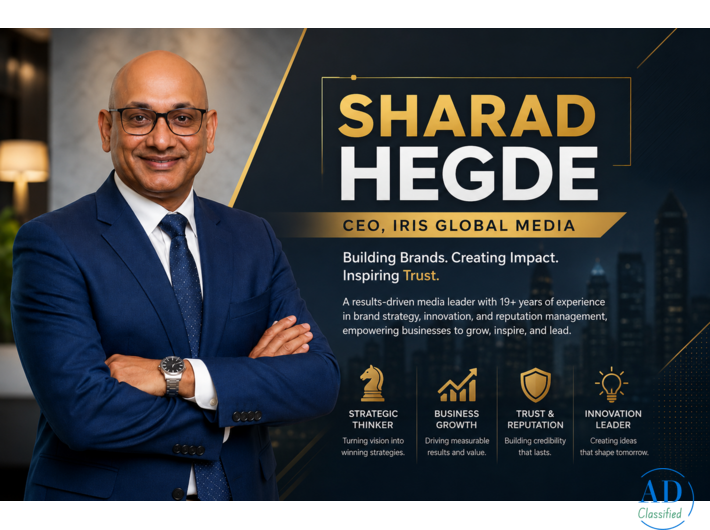 Sharad Hegde | CEO of Iris Global Media | Business Strategist