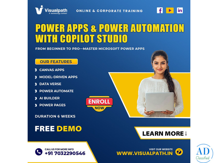 Microsoft Power Automate Training | Power Apps Course