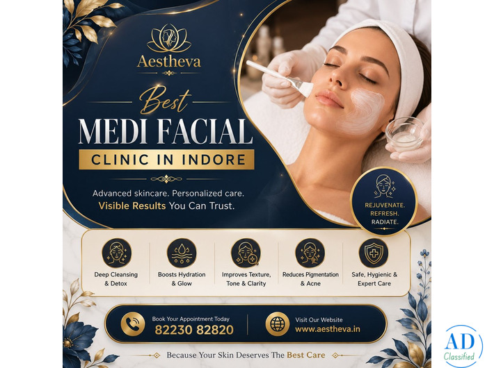 Best Medi Facial Clinic in Indore - Aestheva