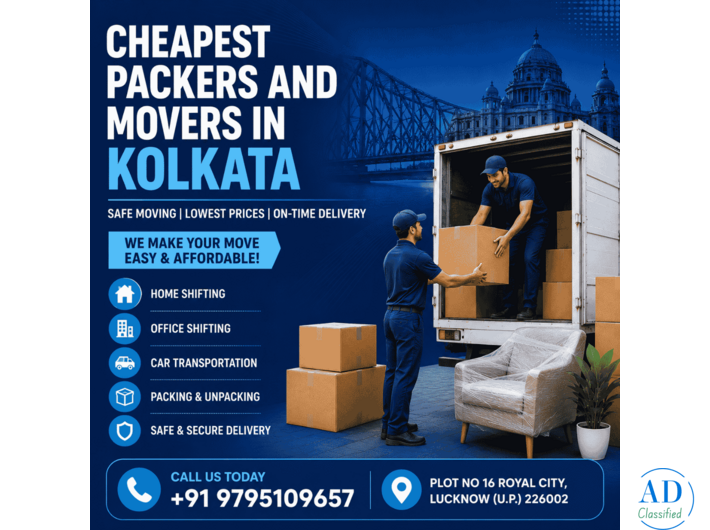 Affordable Packers And Movers in Kolkata