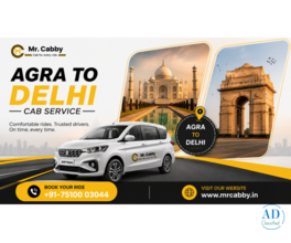 Hire Agra to Delhi Cab Service - Mr. Cabby