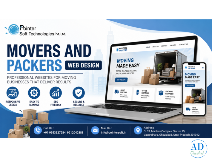 Movers And Packers Web Design
