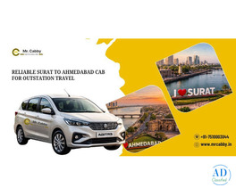 Surat to Ahmedabad Cab Service for One Way &amp; Round Trip