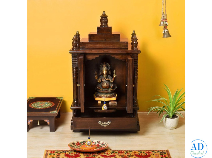 Wooden Pooja Mandir Online for Modern & Traditional Homes