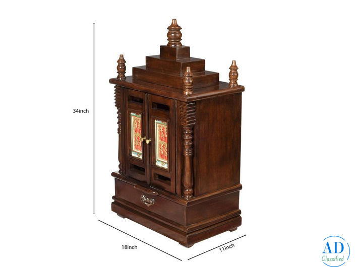 Wooden Pooja Mandir Online for Modern & Traditional Homes