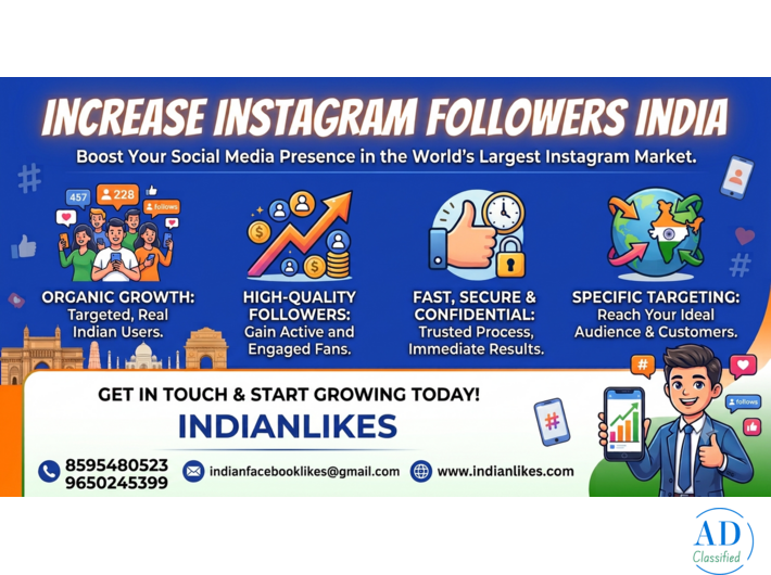 Increase Instagram Followers India - IndianLikes