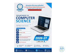 Btech computer science in Punjab - SGGSWU